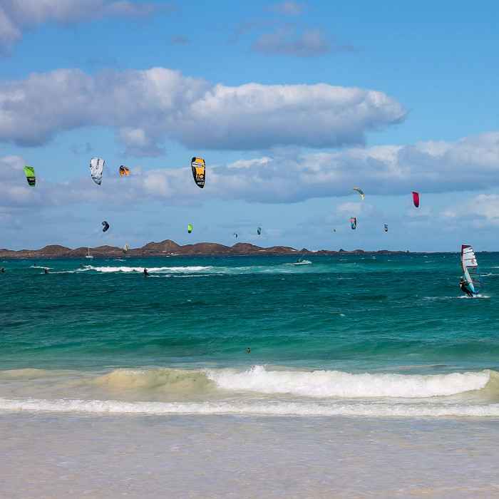 Flag beach, Fuerteventura